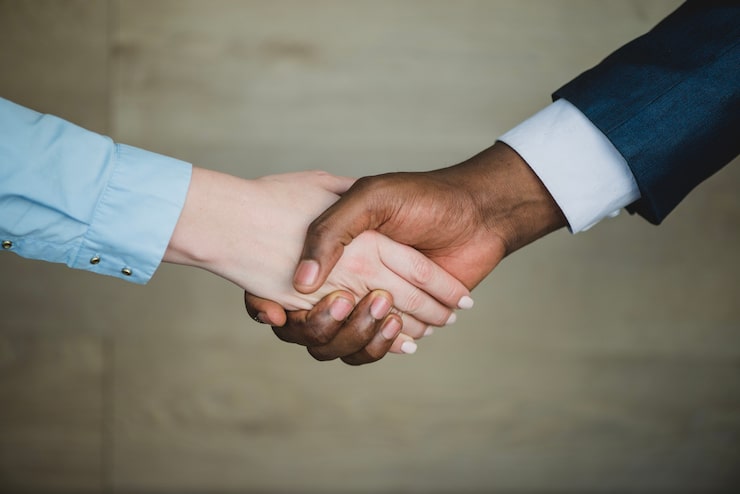 Gratis Foto handshake close-up