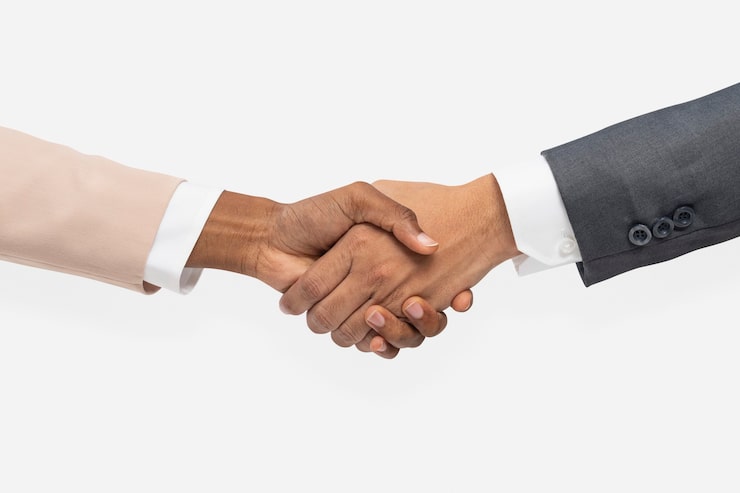 Gratis Foto zakelijke overeenkomst handdruk handgebaar