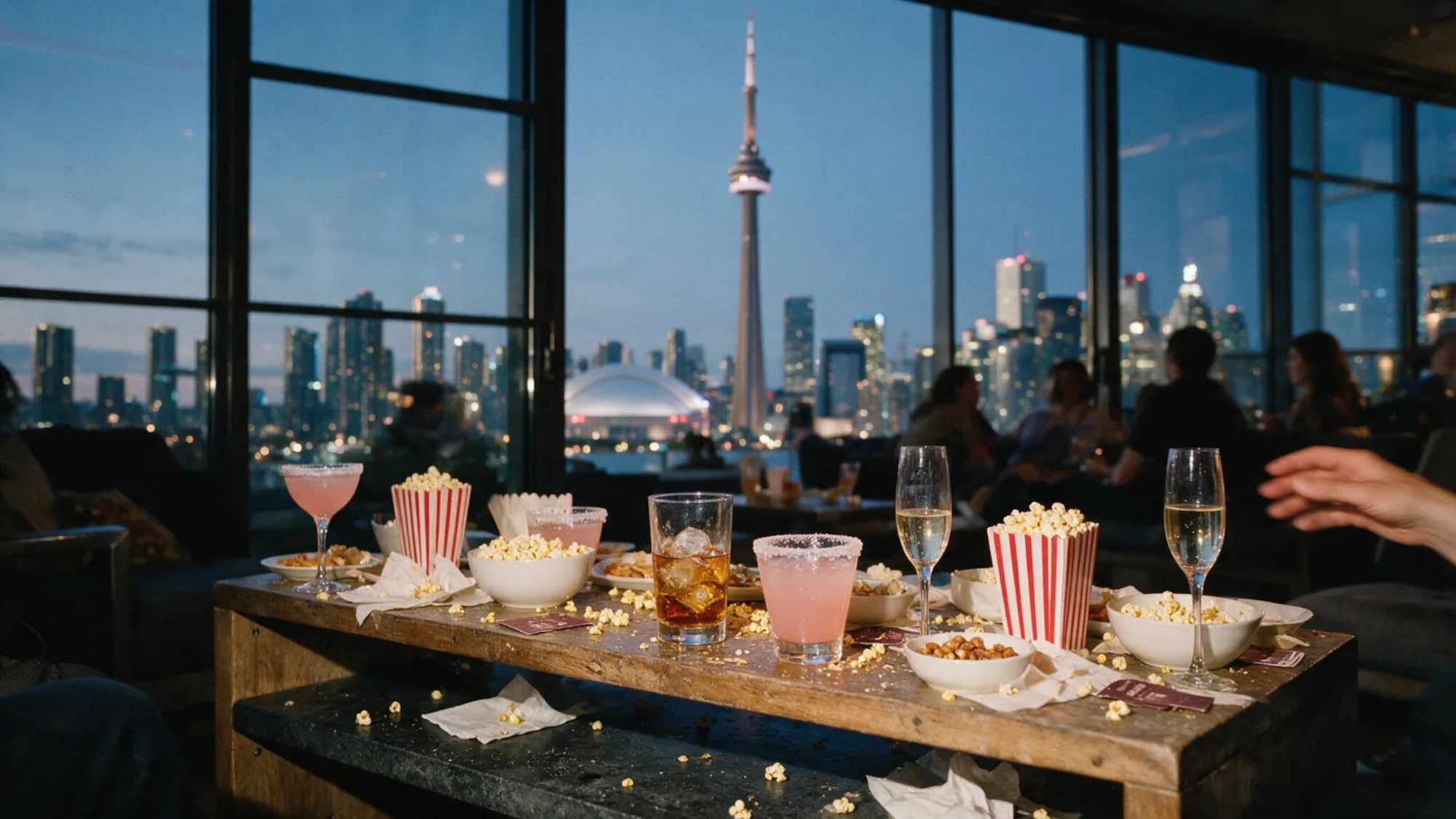 After Hours sur un rooftop